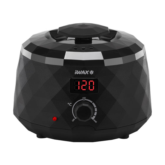 iWax Diamond Tech Vaxvärmare 400ml 100W - Svart