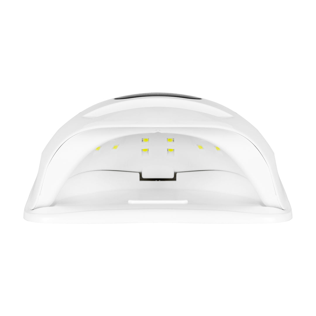 UV/LED-lampa för naglar Glow S1 168W - Vit-Silver - bild 4