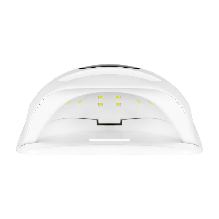 UV/LED-lampa för naglar Glow S1 168W - Vit-Silver - bild 4