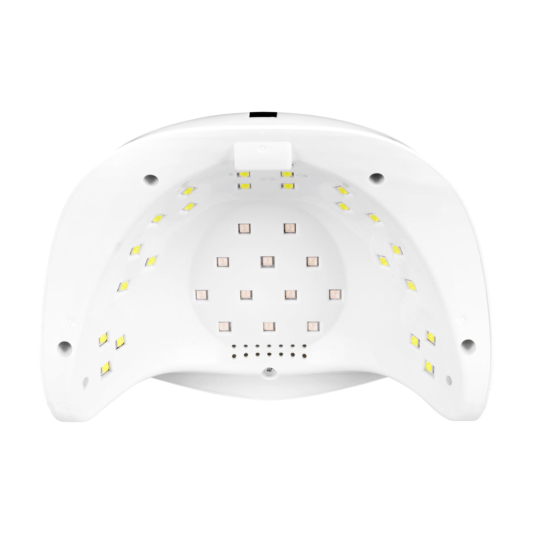UV/LED-lampa för naglar Glow S1 168W - Vit-Guld - bild 5