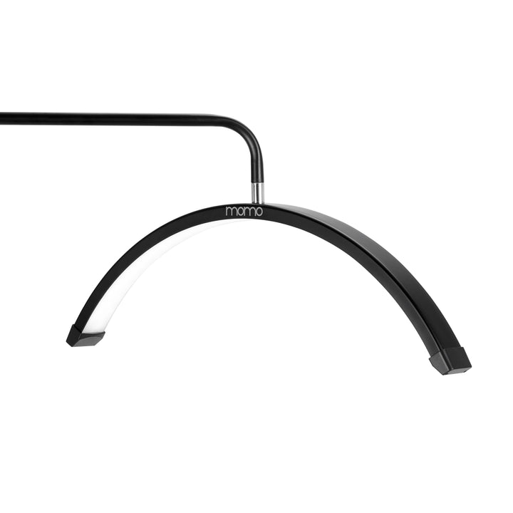 Franslampa LED med stativ Momo Moon MX6 - Svart - bild 4