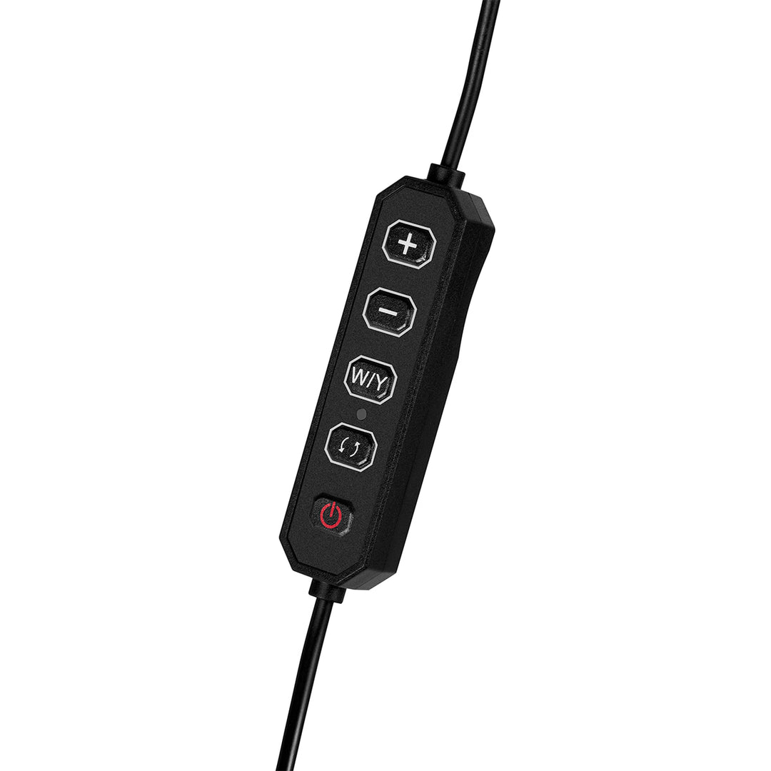 Franslampa LED med stativ Momo Moon MX6 - Svart - bild 11