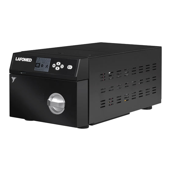 Autoklav Lafomed LFSS03AA 3L LCD Klass B - Svart