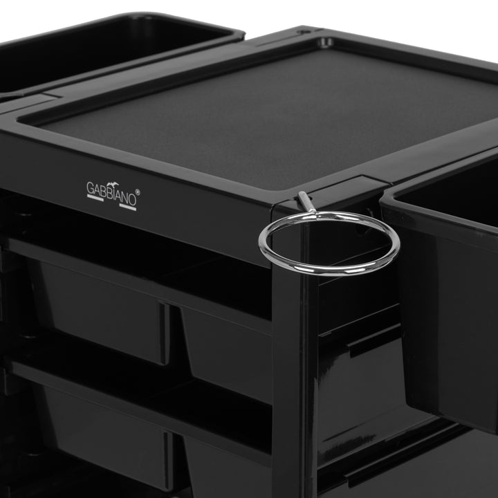 Frisörvagn Gabbiano 68C – Svart - bild 7