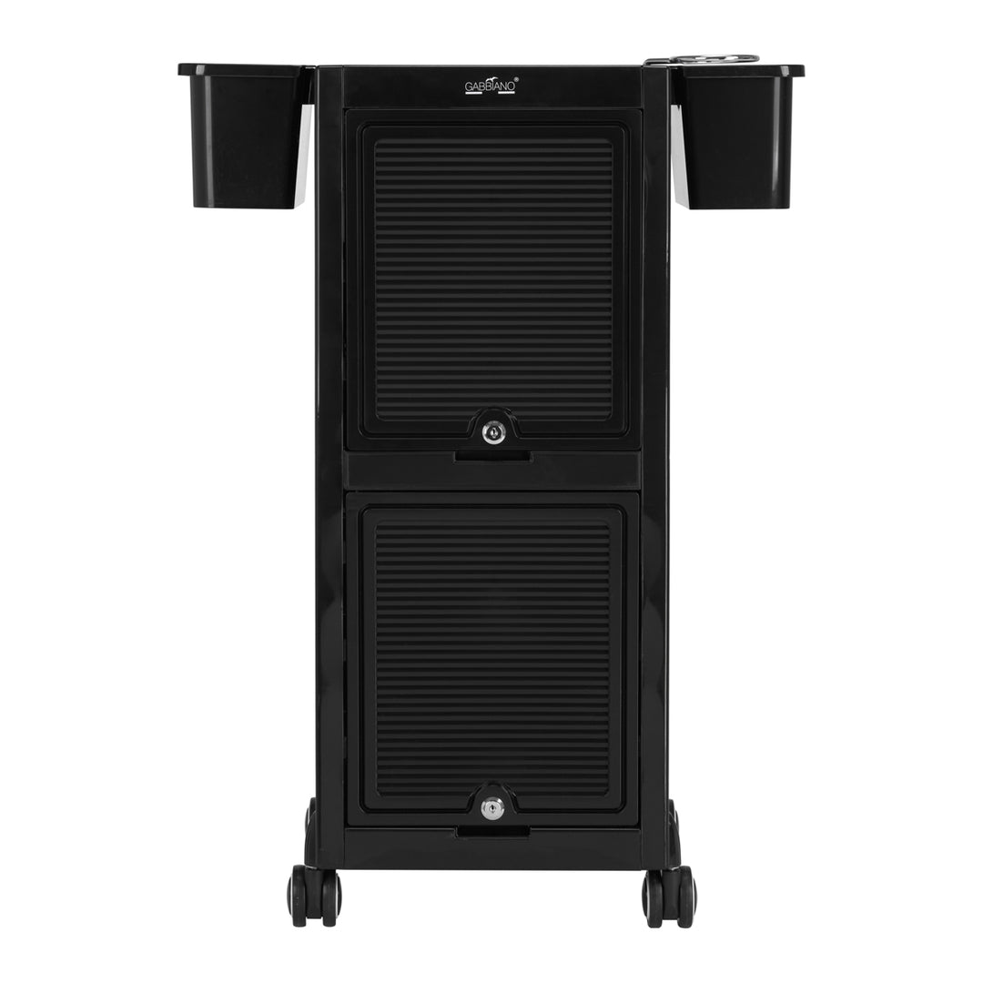 Låsbar frisörvagn Gabbiano C12 – Svart - bild 4