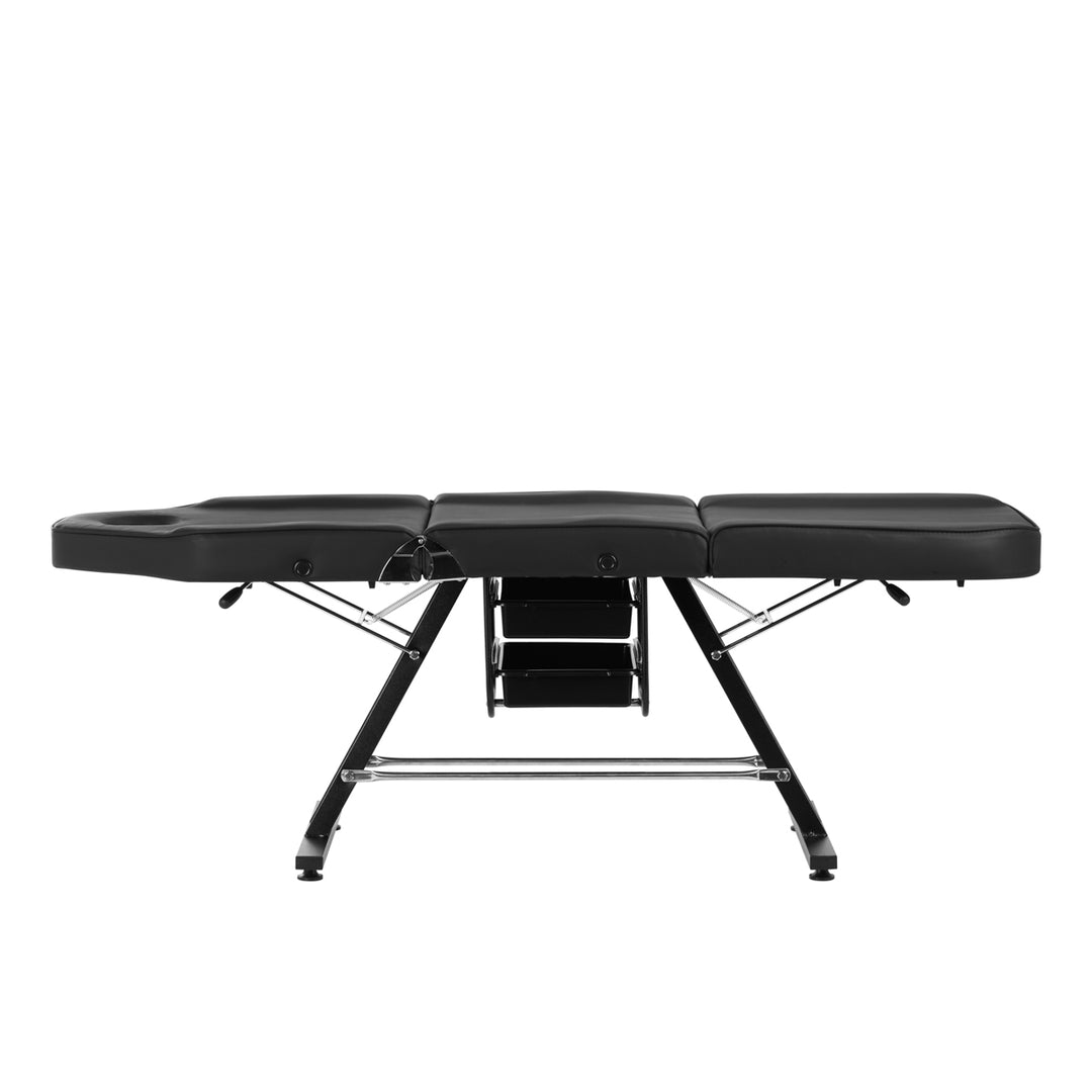 Behandlingsstol Sillon med Brickor Svart - bild 6