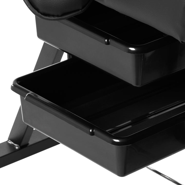 Behandlingsstol Sillon med Brickor Svart - bild 11