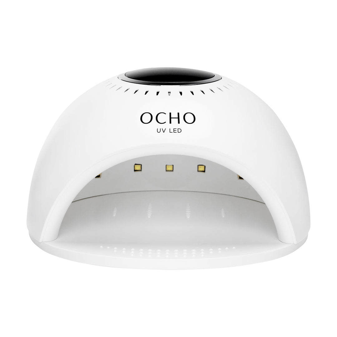 Ocho Nails 8 UV LED Nagellampa 84W - Vit - bild 4
