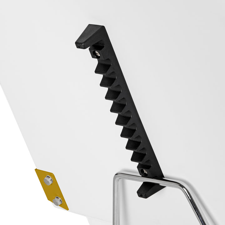 Behandlingsstol 557G med brickor, guld/vit - bild 10