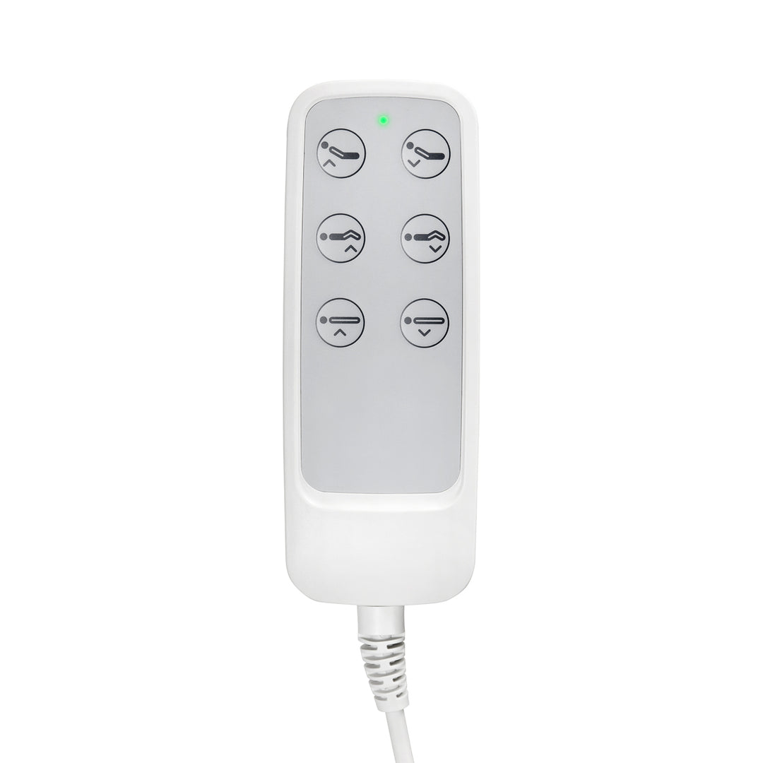 Elektrisk behandlingsstol Lux 273B 3 motorer - Svart - bild 14