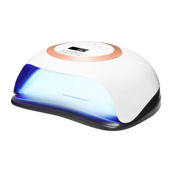 Glow V1 UV LED Nagellampa 168W - Guld