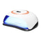 Glow V1 UV LED Nagellampa 168W - Guld