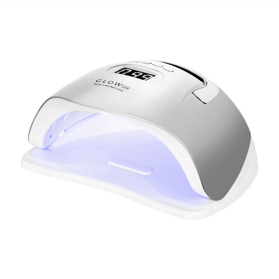 Glow F2 UV LED Nagellampa 220W - Silver