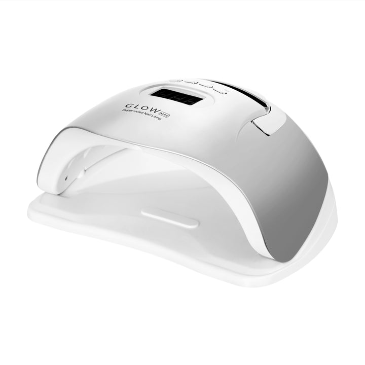 Glow F2 UV/LED Lampa för Naglar 220W - Silver - bild 2