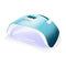 UV/LED Nagellampa Glow F2 220W - Turkos