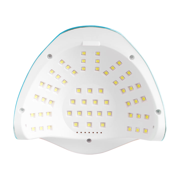 UV-lampa för naglar LED Glow F2 220W - Turkos - bild 7