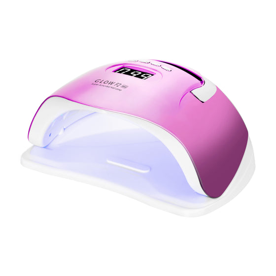 Glow F2 UV LED Nagellampa 220W - Rosa