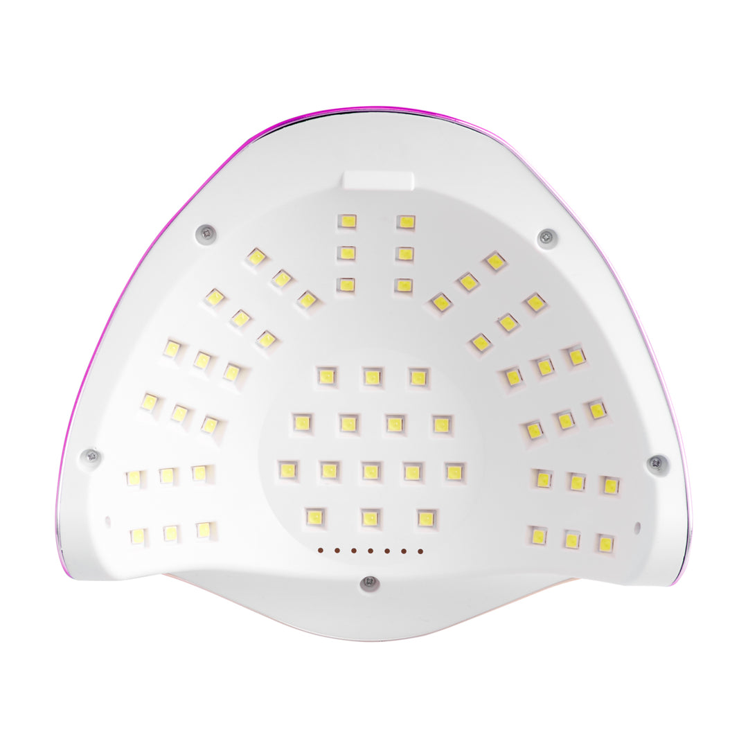 Glow F2 UV/LED Lampa för Naglar 220W - Rosa - bild 7