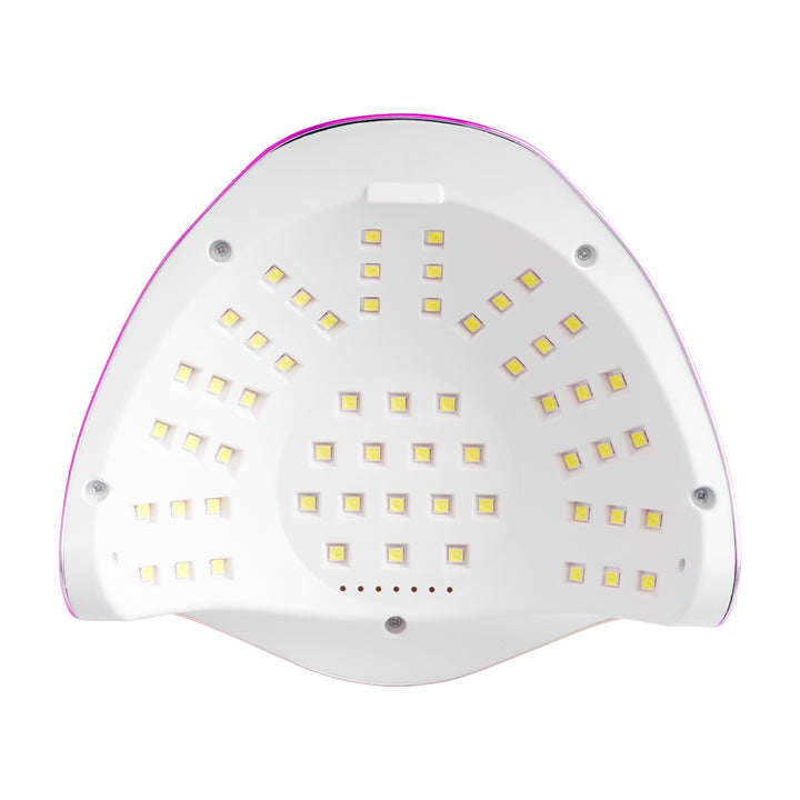 Glow F2 UV/LED Lampa för Naglar 220W - Rosa - bild 7