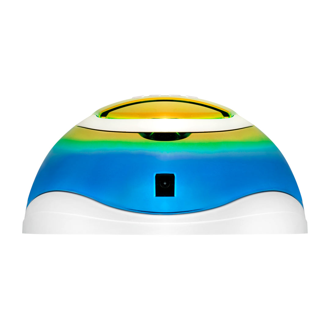 Glow F2 UV/LED Lampa för Naglar 220W - Guld/Blå - bild 6