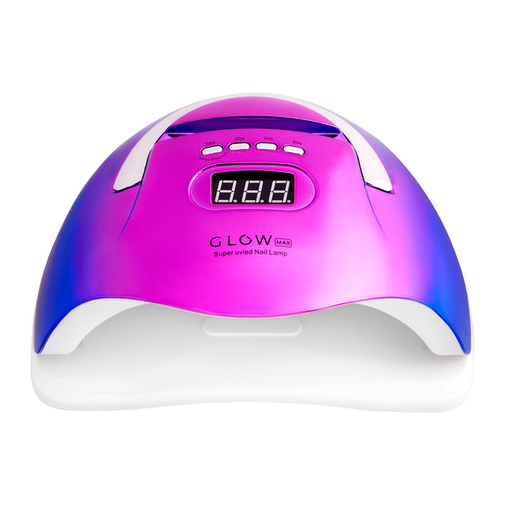 UV-lampa för naglar LED Glow F2 220W - Rosa-Blå - bild 3