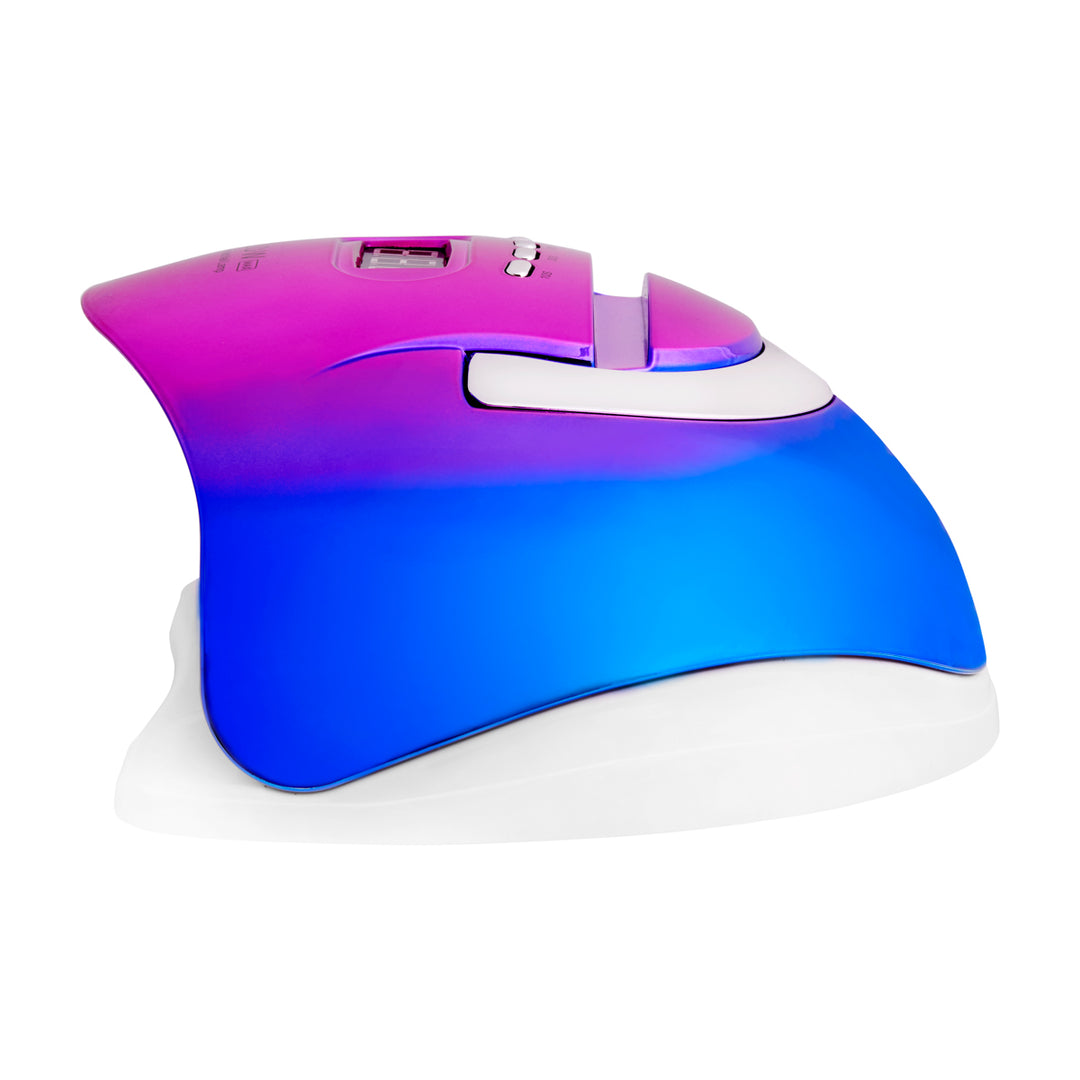 UV-lampa för naglar LED Glow F2 220W - Rosa-Blå - bild 5