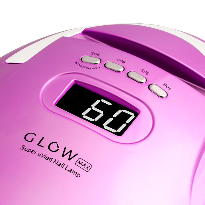 UV-lampa för naglar LED Glow F2 220W - Rosa-Guld - bild 4