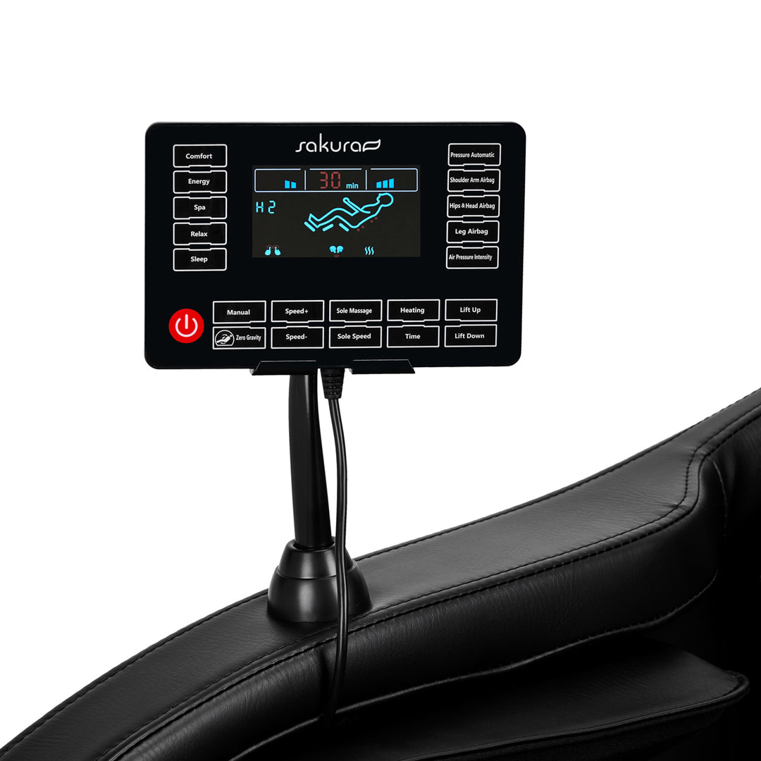 Elektrisk massagefåtölj Sakura Classic 305 - Svart - bild 16