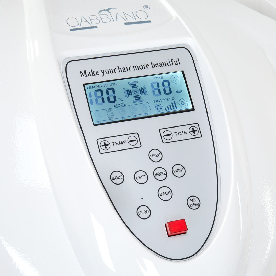 Torkhuv på stativ Gabbiano Y-707 Infrazon - Vit - bild 5