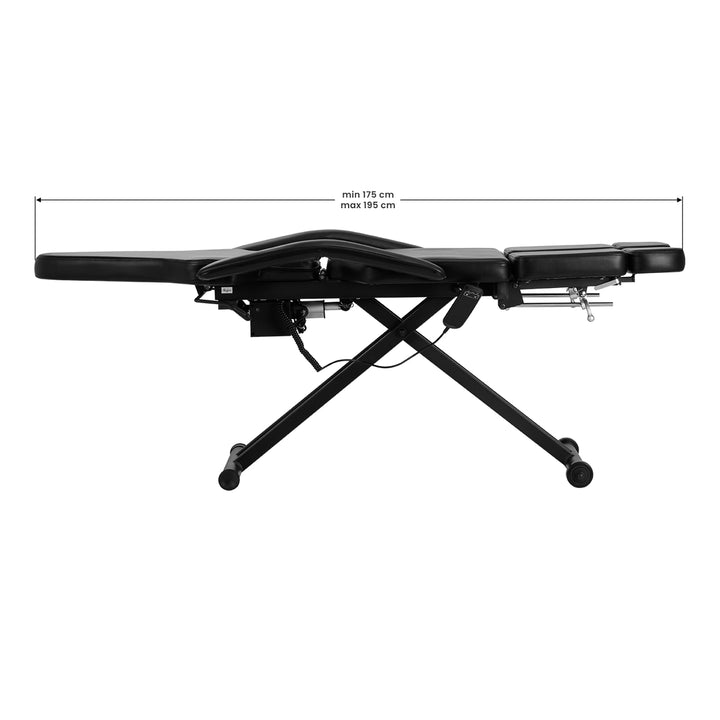 Elektrisk behandlingsstol Pro Ink 610 (Tatueringsstol) - Svart - bild 19