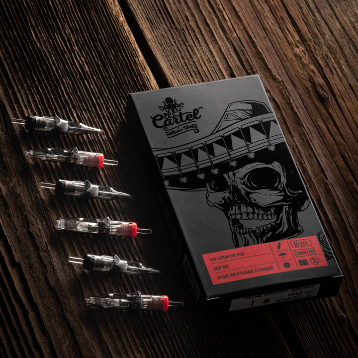 Tattoo Naalden Cartridge RL-X 3RLX 5 InRow 0.35 mm El Cartel V2 10 st - afbeelding 5
