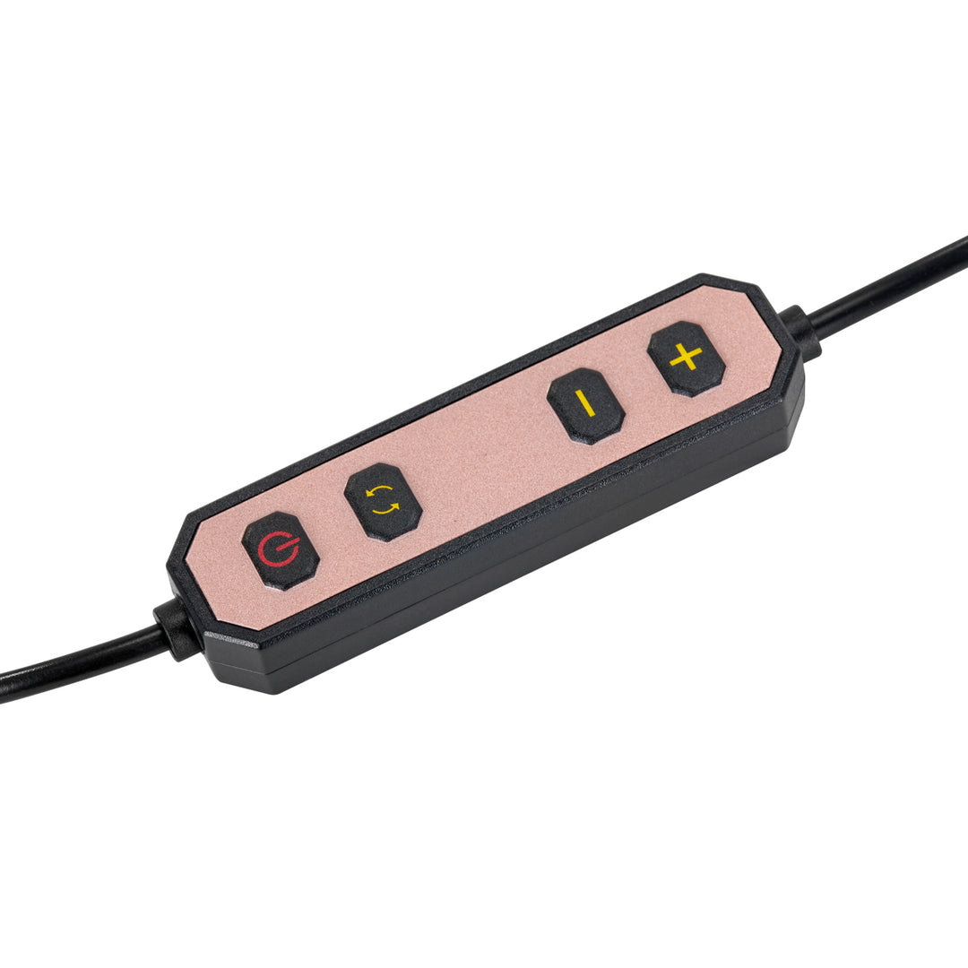 LED-lampa för naglar Glow MX3 Matt Svart med bordsfäste - bild 10