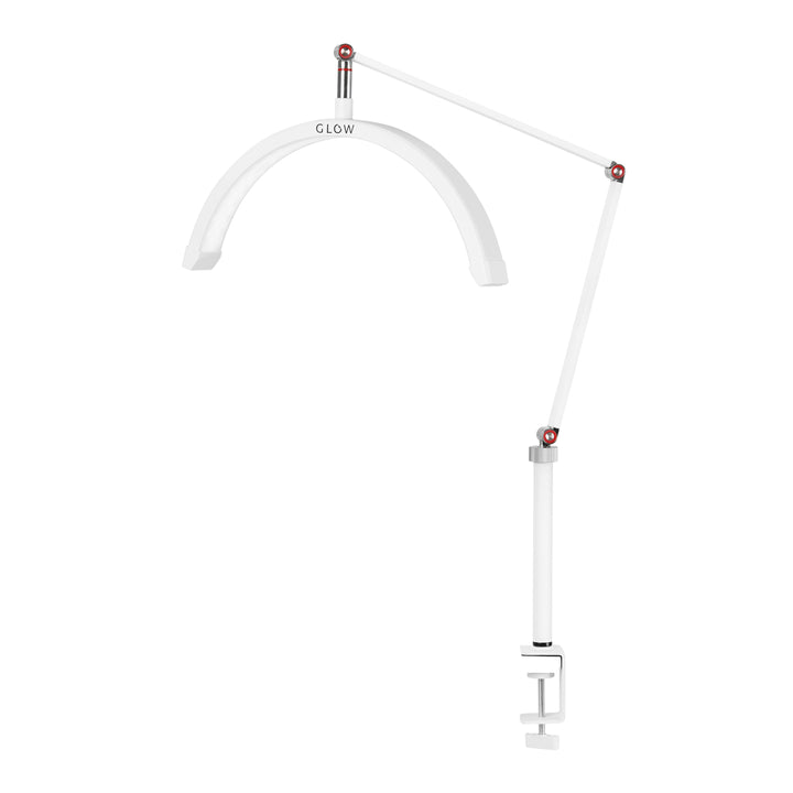 LED-lampa för naglar Glow MX3 Matt Vit med bordsfäste - bild 3