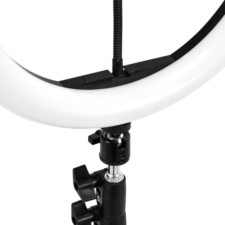 Glow Ring Light med stativ 13" 10W Svart - bild 12
