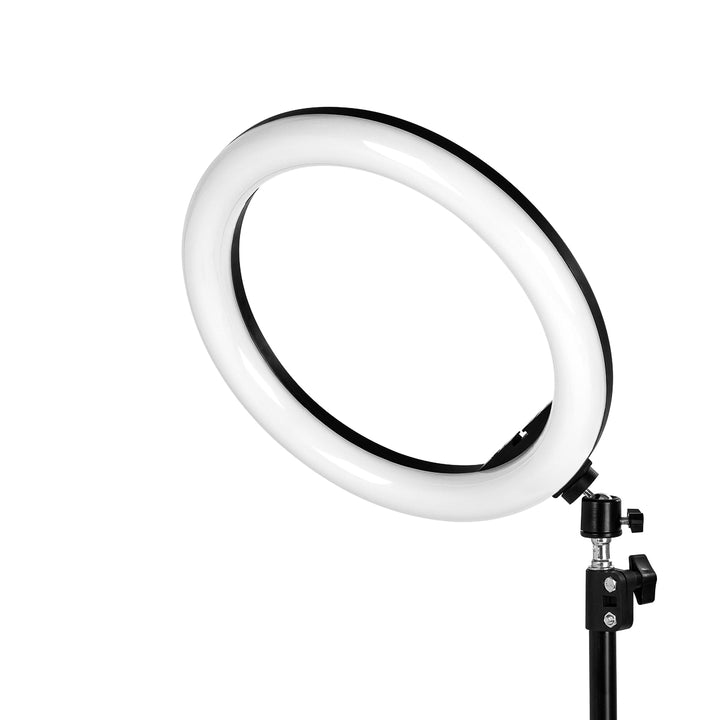 Glow Ring Light med stativ 13" 10W RGB Svart - bild 11