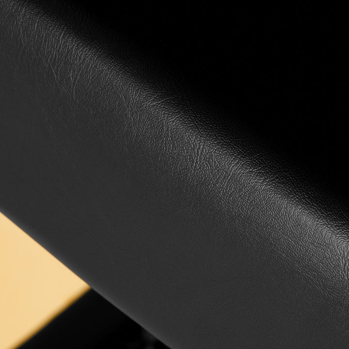 Frisörstol Gabbiano Turyn - Guld/Svart - bild 7