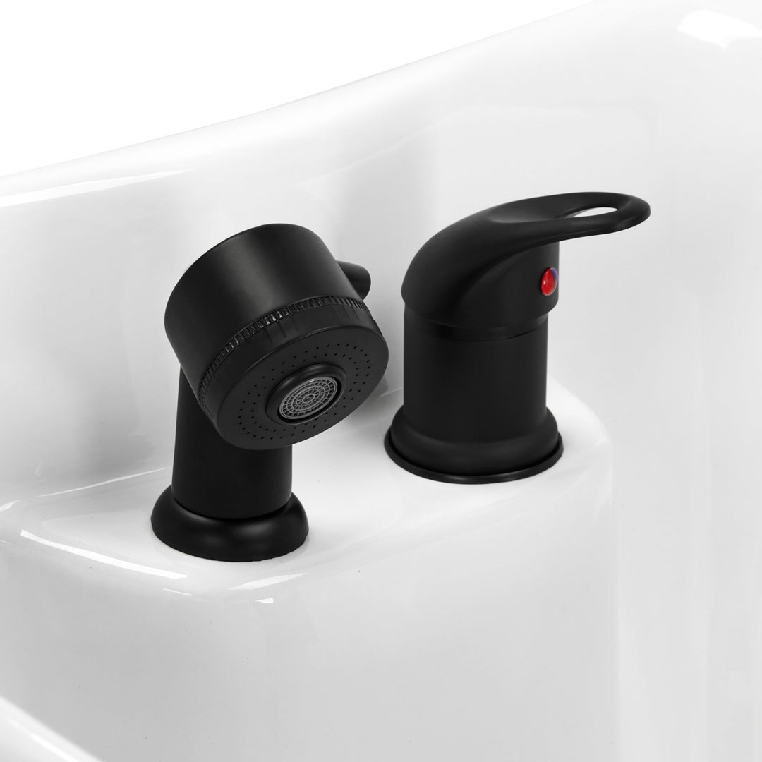 Schamponering frisör Gabbiano Turyn - Svart - bild 8