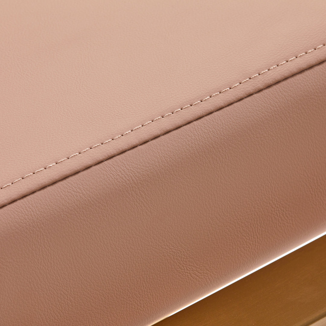 Frisörstol Gabbiano Porto Guld/Beige - bild 6