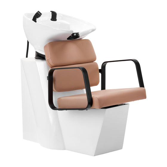 Schamponeringsstol Gabbiano Porto - Svart/Beige