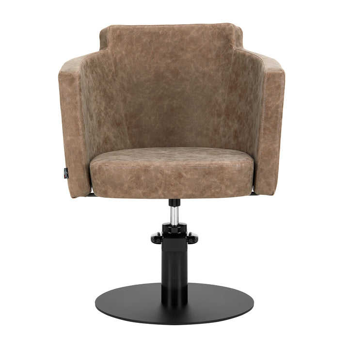 Frisörstol Gabbiano Roma - Mörkbrun - bild 3