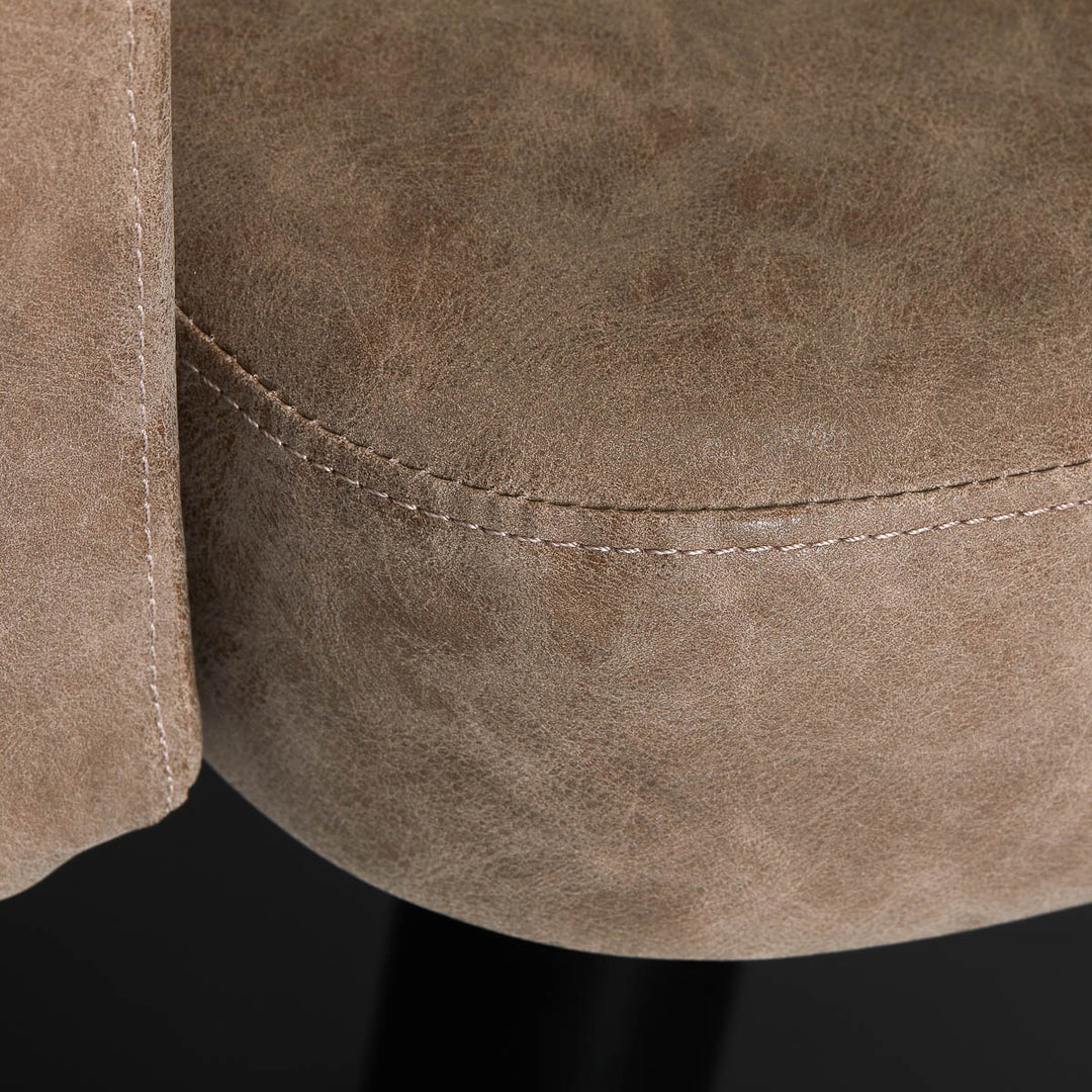 Frisörstol Gabbiano Roma - Mörkbrun - bild 6