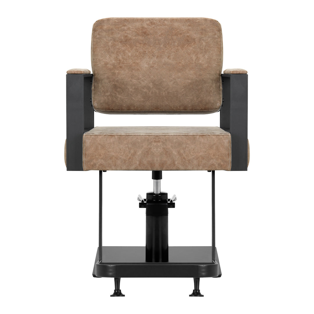 Frisörstol Gabbiano Modena Vintage Brun - bild 3