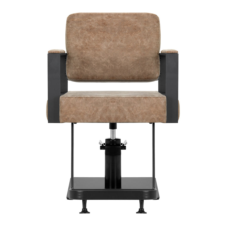 Frisörstol Gabbiano Modena Vintage Brun - bild 3