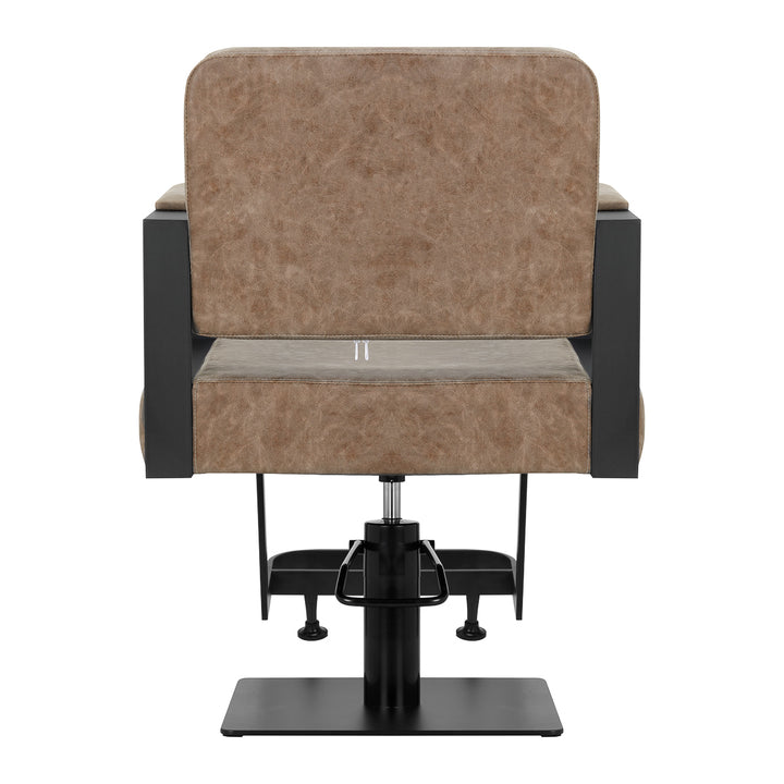 Frisörstol Gabbiano Modena Vintage Brun - bild 4