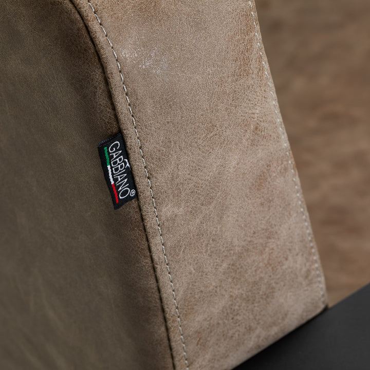 Frisörstol Gabbiano Modena Vintage Brun - bild 5