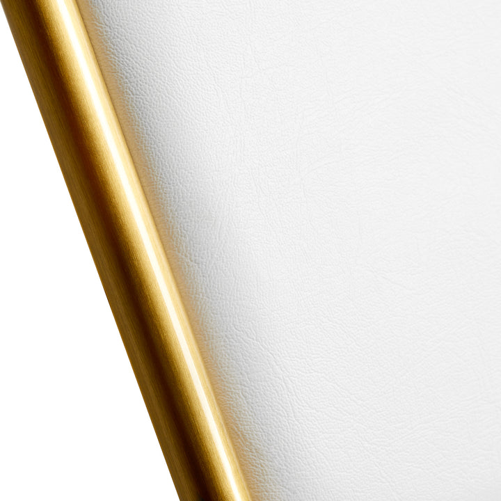 Frisörstol Gabbiano Linz NQ Guld-Vit - bild 6