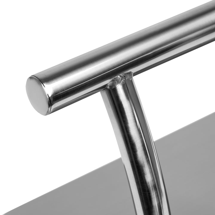 Fotstöd frisör Gabbiano L005S - Silver - bild 3