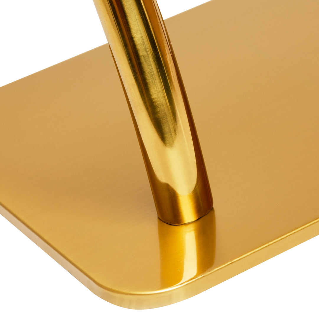 Fotstöd frisör Gabbiano L005S - Guld - bild 4
