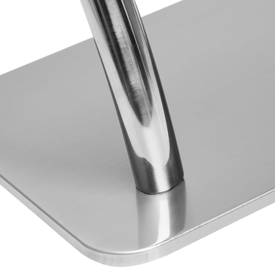 Fotstöd frisör Gabbiano L005S - Silver - bild 4