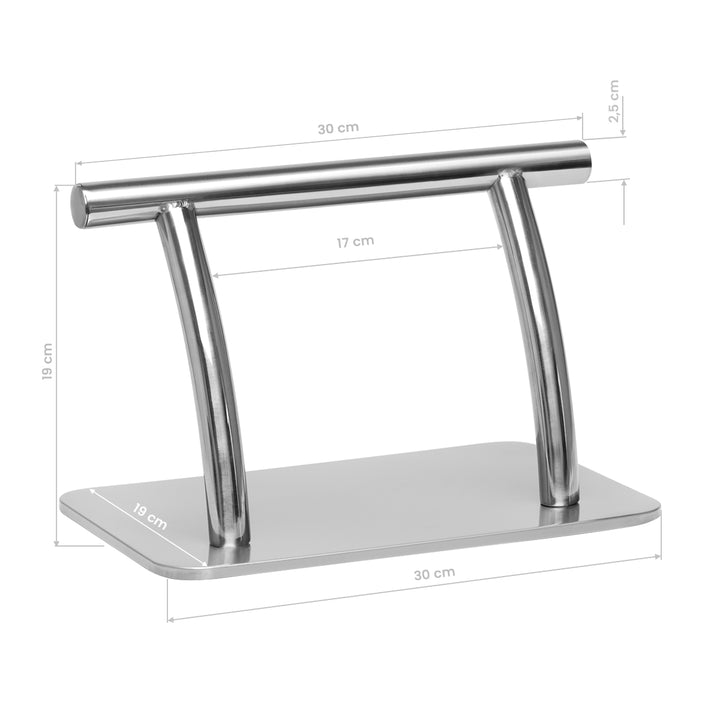 Fotstöd frisör Gabbiano L005S - Silver - bild 5